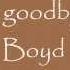 The Last Goodbye Billy Boyd Lyric Video