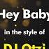 DJ Otzi Hey Baby Karaoke Version From Zoom Karaoke