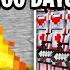 I Survived 100 Days As A TIME TRAVELLER In Hardcore Minecraft Here S What Happened