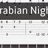 Aladdin Arabian Night Easy Fingerstyle Guitar Tutorial Tabs