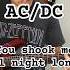 Solo De You Shopk Me All Night Long Do AC DC Uma Das Músicas Que Acho Mais Divertidas De Tocar