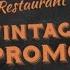 Restaurant Vintage Promo After Effects Template