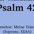 Felix Mendelssohn Psalm 42 3 Recit Und Aria Meine Tränen Sind Meine Speise