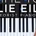 Billie Eilish No Time To Die James Bond Theme Song The Theorist Piano Cover