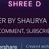 Raina Shree D Vocal Cover SHAURYA BAJAJ