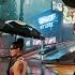 Walking In The Rain At Night In Cyberpunk 2077