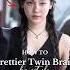 How To Get Prettier Twin Braid Hairstyle Hope You Guys Like It Braids Hairtutorial