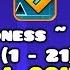 지오메트리 대쉬 모든단계 1 21 올코인 Geometry Dash All Levels All Coins Donard