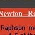 16 Problem 7 Newton Raphson Method Root That Lies Near 𝒙 𝟒 𝟓 Of The Equation 𝒕𝒂𝒏𝒙 𝒙