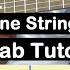 Smoke On The Water Guitar Lesson Intro Tab Tutorial On One String Guitar Lessons For Beginners