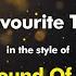 The Sound Of Music My Favourite Things Karaoke Version From Zoom Karaoke