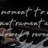 Take A Moment To Breathe Instrumental Slowed Reverb