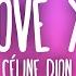 Céline Dion I Love You