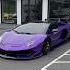 Purple Fury Lamborghini Aventador SVJ Turning Heads