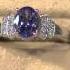 Premier 1 20 Ct Tanzanite 1 10ct Tw Diamond Ring 14K Gold With Jane Treacy