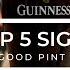 5 Signs You Have A GOOD PINT Of Guinness