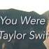 Knew You Were Trouble Taylor Swift 日本語字幕