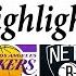 Brooklyn Nets Vs Los Angeles Lakers Full Game Highlights 2021 22 NBA Season