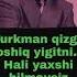 Ohunjon Madaleyev Turkman Qiz 3 KARAOKE