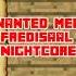 Nightcore In Minecraft Parody Wanted Men From Fredisaal Animation