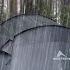 3 Days Heavy Rain Not Solo Camping In 3 Days Heavy Rain With GIANT TENTS