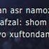 Qazo Boʼlgan Asr Namozini Qaysi Payt Oʼqigan Afzal Shom Namozidan Oldinmi Yo Xuftondan Keyin