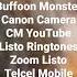 Nokia 3310 The Buffoon Monster Canon Camera CM Lens YouTube Listo Zoom Telcel Mobile Movie REC