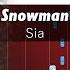 Sia Snowman Piano Tutorial With Sheet Music