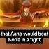 Aang Vs Korra Which Avatar Would Be Victorious