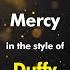 Duffy Mercy Karaoke Version From Zoom Karaoke