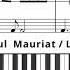 Toccata Paul Mauriat Leichte Version Mit Noten