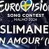 Slimane Mon Amour France 1st Live Performance Eurovision 2024 Eurovision France