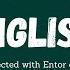 Entor English Job Application