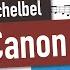 Pachelbel Canon In D Major Violin 1 ONLY Violin Sheet Music Playalong Piano Accompaniment