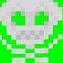 SKULL Minecraft Floating Item Green Screen