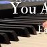 You Are The One Faye Malisorn OST Blank The Series Full Piano Cover