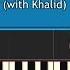 Billie Eilish Lovely With Khalid Piano Tutorial Chords How To Play Cover