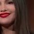 Selena Gomez Iconic Innocent Face On Stephen Colbert Show