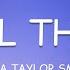 Bella Taylor Smith Small Things Lyrics