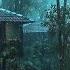 Deep Sleep Instantly In Tropical Garden With Heavy Rainstorm Thunder Around A Wooden Old House