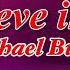 I Believe In You With Lyrics Michael Bublé