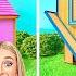 One Colored House Challenge With Upside Down House By Multi DO Smile