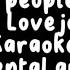 Normal People Things By Lovejoy Karaoke With Correct Lyrics