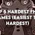 Top 5 Hardest Fnaf Games Easiest To Hardest