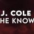 J Cole She Knows Speed Up