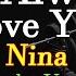 I Ll Always Love You Nina Karaoke Version