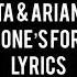 David Guetta Ft Ariana Grande This One S For You Lyrics