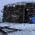 Yoğun Kar Altında Dağ Evinde Yaşam Life In A Shelter Under Heavy Snow Camping Snowfall Bushcraft