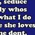 Eminem Seduction Lyrics