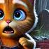 Zombie Cat And 2 Heroic Kitten Friends Ai Cat Cute Kitten Cartoon Cutecat Aicat